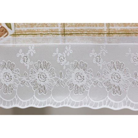 MEIWA tablecloth, oval, 132 x 178 cm, beige color-6
