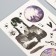 Set for creativity "Gloomy History", translated tattoos, 2 sheets