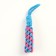 A wicker cable toy with a pen, 120 g, up to 31 cm, blue/pink
