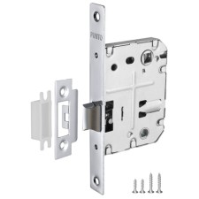 Sloped latch Punto L72-50 CP, chromium color