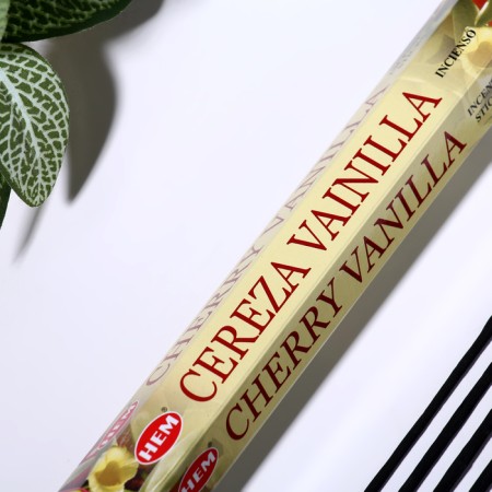 Hem "Cherry Vanilla. Vanilla Cherry", 20 wands in packaging, hexagon-1