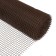 Garden grid, 1 × 20 m, rhombus cell 15 × 15 mm, plastic, brown, GreenGo