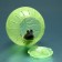 Ball for rodents on a plastic base, 12 cm, mix of flowers