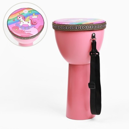 Drum drum "Pony", 21.5 x 40 cm, pink