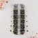 Decor for creativity Glass "Rhubates truncated cone. Olive" d = 2-6.5 mm nr 2600 pcs
