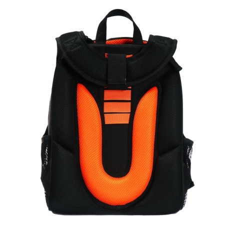 School backpack 38 x 30 x 16 cm, ergonomic back, stavia "spider", black-5