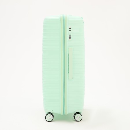 Big suitcase 28 ", lightning department, code castle, 4 wheels, mint color-2