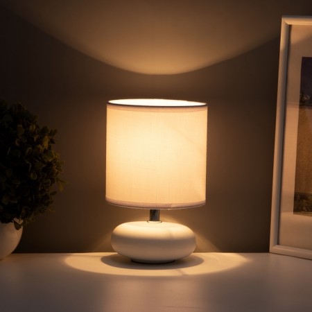 Assens table lamp E14 40W white 13x13x22 cm-3