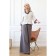 Female trousers, size 42, gray color