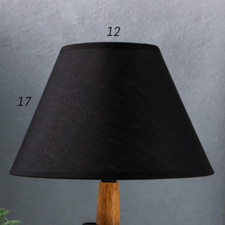 HELP lamp 16736/1BK E14 40W Black H.37.5cm Risalux-2