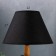 HELP lamp 16736/1BK E14 40W Black H.37.5cm Risalux
