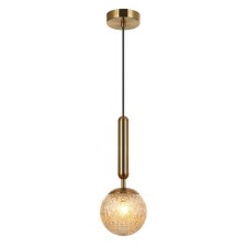 Suspension Felis 1xe27 40W, size 13x13x37-150 cm, bronze color