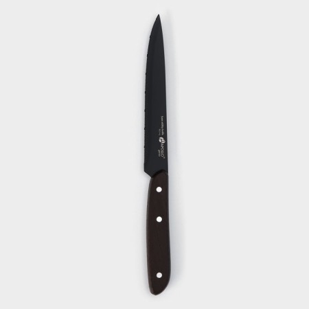 Kitchen knife for cutting Genio Blackstar, blade 12 cm