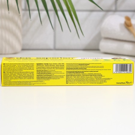 DAS Experten toothpaste, Ginger Fors, Ginger, 70 ml-2