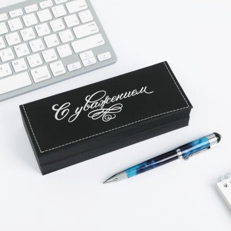 Gift handle in a case to the leatherette "successes in everything"-2
