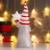 Souvenir Ceramics "Santa Claus, gray caftan, striped cap, with an asterisk" 16.5x6x6.5 cm