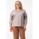 Female blouse, size 62, peach color