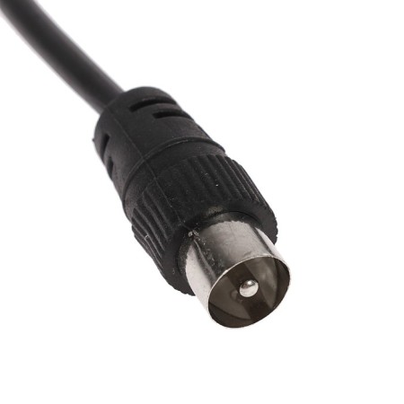 Digital, indoor, passive antenna, 3 sections, 60 cm, on a stand, cable 1 m-2
