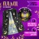 Carnival set "Lunar Witch", raincoat 70 cm, hat, gloves, wand