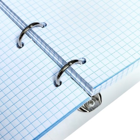 A notebook on rings A5 120 sheets in Calligrata Call "Collage", Plastic Cover, OFSET block-6