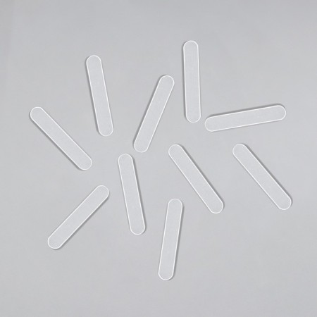 A set of proofreaders for ingrown nails, 10 pcs, white color-1