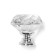 Handle button Cappio PK113, D = 30 mm, plastic, color chromium