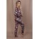 Female trousers, size 46, black color