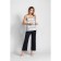 Female blouse, size 42, milk color