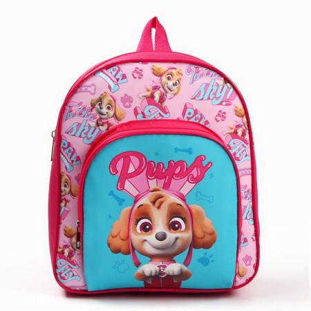 The backpack of the textile is a pocket 25*24*9cm, a puppy patrol-4