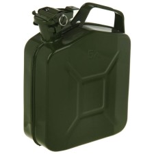 Canister for gasoline 5 l, metal, with stopping crap