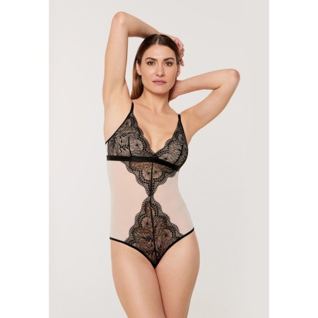 Body female kissi, size m, beige color-1