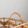 Wicker basket, 43x25x8/13 cm, reeds