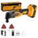 DEKO DKOT20 Multi, 2 Ach, 20 V, 18000 Count/Min, 4 nozzles renovator