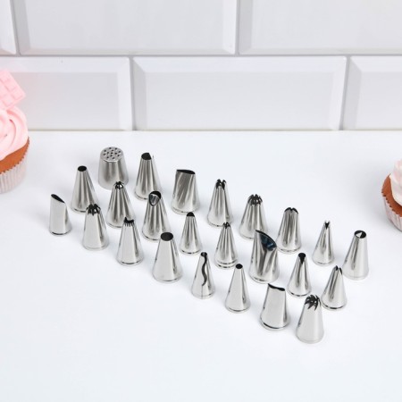 Set of confectionery nozzles "Palace", 15.8 x 9.4 cm 24 pcs-2