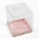 Confectionery box, chest, packaging, love, 16 x 16 x 18 cm