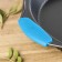 The form for baking is the “corrugated circle. Care ", 30.5 × 4 cm, with silicone handles, anti -stick coating, black color