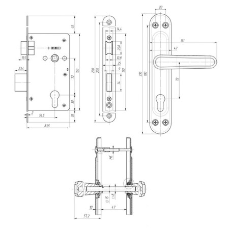 Castle of the Soldered D-Grad Zenit Stv4-72.03, with handles, color copper-1