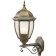 Fabur lamp, 95W E27, black color, gold, IP44