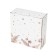 Porcelain shade “Festive mood”, 580 ml, d = 15.5 cm, white color, white