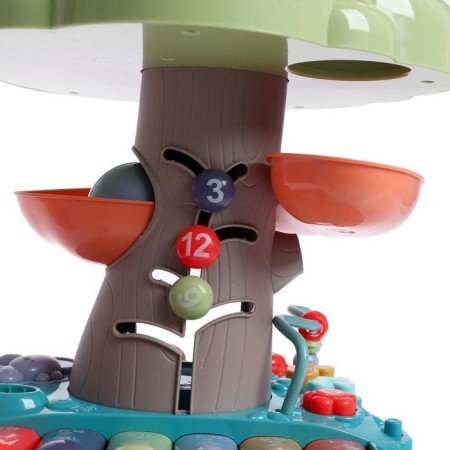 Developing toy "Magic tree", light and sound effects, works from batteries-8