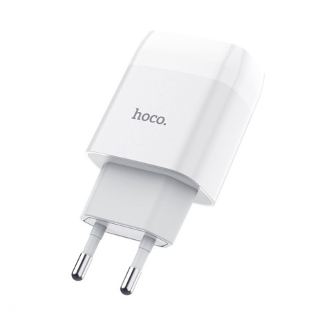 Network charger HOCO C72A, 1 USB, 2.1 a, white