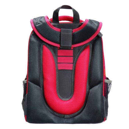 School backpack 38 x 30 x 16 cm, ergonomic back, stavia "york", pink-5