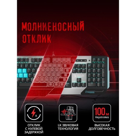 Keyboard A4Tech Bloody B865 Mechanical Gray/Black USB For Gamer Led-2