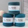 Knitted yarn secondary 90% cotton, 10% p/e, 100m/450 ± 50 g (indigo) mix
