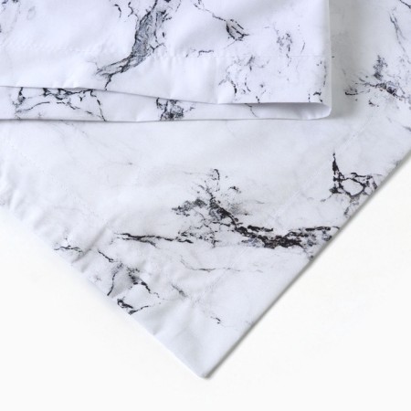 Set of pillowcases "Ethel" Marble 70*70+3 cm, 100% cotton, percal (300 threads)-2
