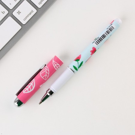 Pen in the postcard "The best educator", ball, blue paste, 1.0 mm-2