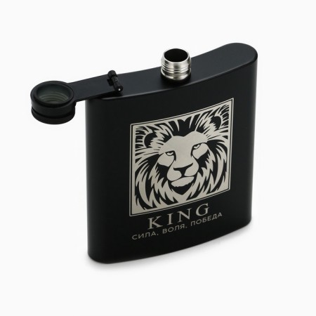 Flaw "Strength, will, victory", 210 ml, black-1