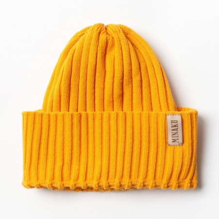 Women's cap Minaku "Bini" color mustard, size 54-56-2
