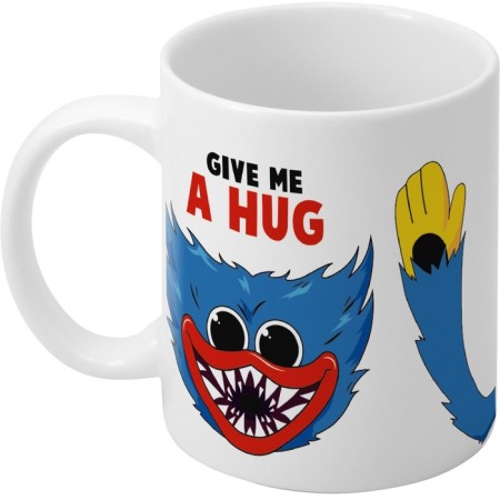 Sublimation mug, 350 ml "Give me a hug", monster-2