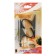 Hook for curtains KS101 CAPPIO, one -rod, black color, 2 pcs